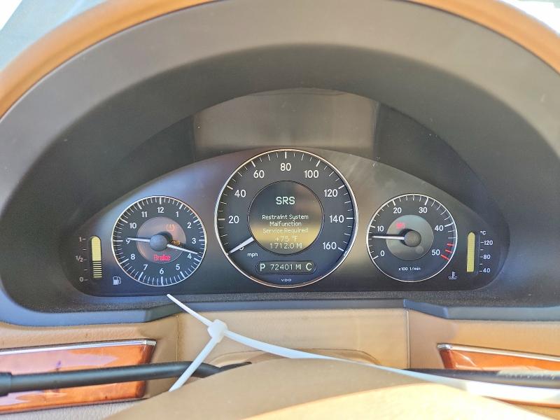 2008 Mercedes-benz E მანქანა იყიდება აუქციონზე, vin: WDBUF22X38B246898, აუქციონის ნომერი: 57806736