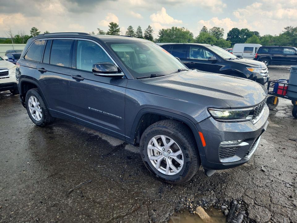 56967116 :رقم المزاد ، 1C4RJHBG2N8524174 vin ، 2022 Jeep Grand Cherokee مزاد بيع