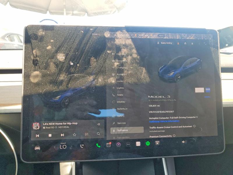 56548016 :رقم المزاد ، 5YJ3E1EA5LF613307 vin ، 2020 Tesla Model 3 مزاد بيع