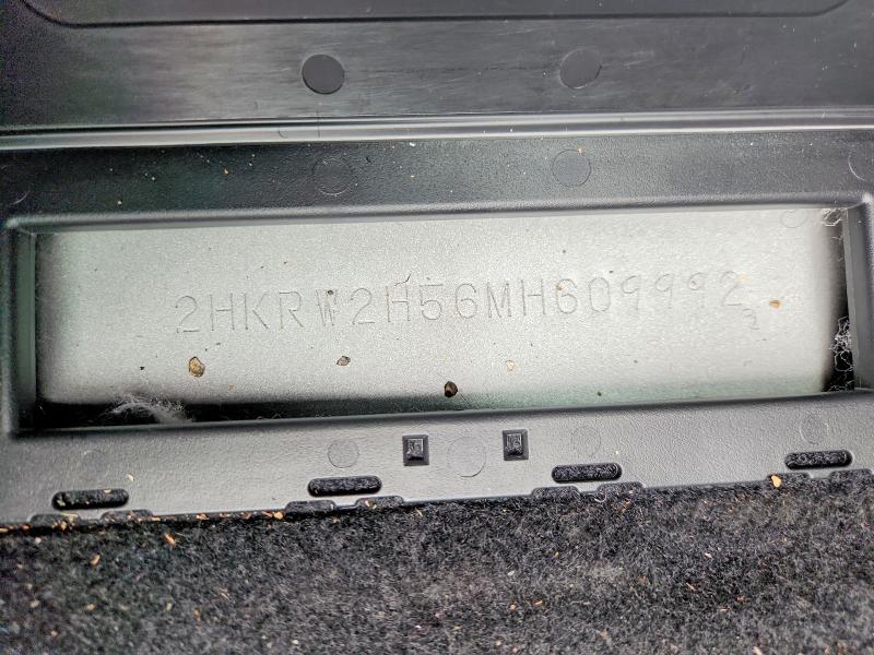 56647886 :رقم المزاد ، 2HKRW2H56MH609992 vin ، 2021 Honda Cr-v مزاد بيع
