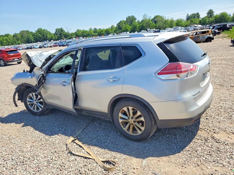 2015 Nissan Rogue მანქანა იყიდება აუქციონზე, vin: KNMAT2MV0FP519191, აუქციონის ნომერი: 56651326
