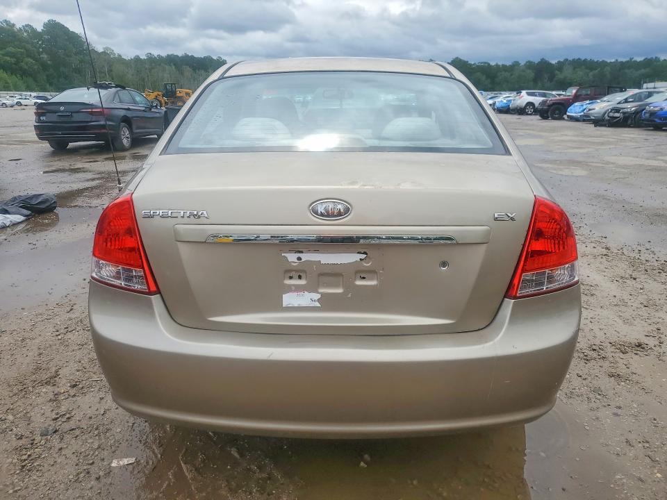 2008 Kia Spectra მანქანა იყიდება აუქციონზე, vin: KNAFE121985513508, აუქციონის ნომერი: 57050816