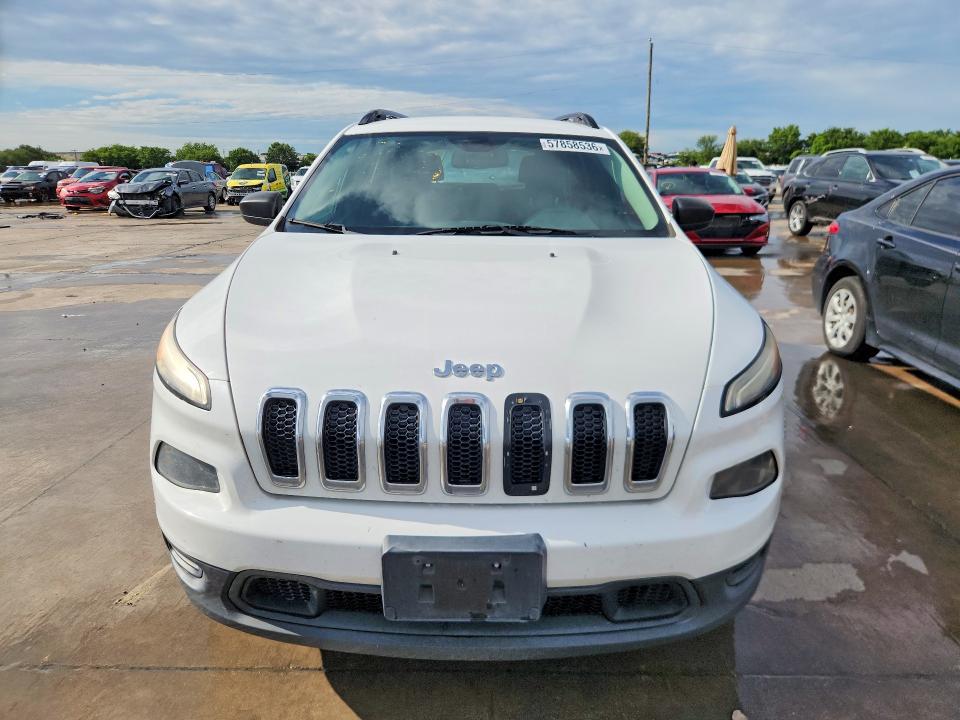 2015 Jeep Cherokee მანქანა იყიდება აუქციონზე, vin: 1C4PJLABXFW761038, აუქციონის ნომერი: 57858536