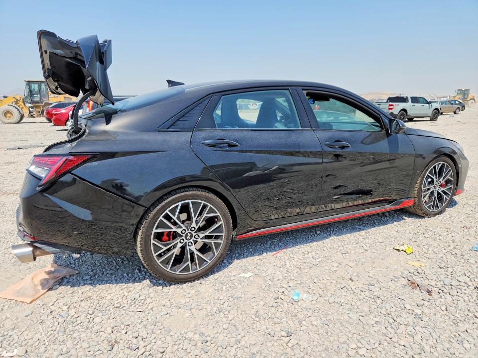 2023 Hyundai Elantra N მანქანა იყიდება აუქციონზე, vin: KMHLW4AK6PU014809, აუქციონის ნომერი: 58416886