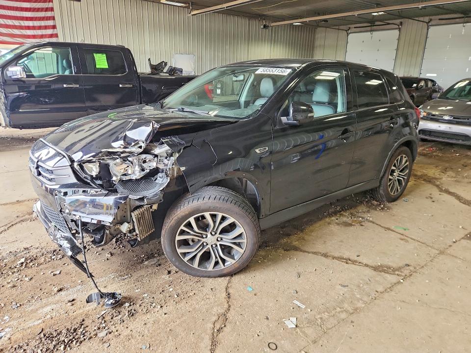2018 Mitsubishi Outlander Sport მანქანა იყიდება აუქციონზე, vin: JA4AR3AW0JU014046, აუქციონის ნომერი: 58553156