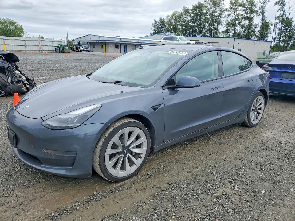 Продажа на аукционе авто 2022 Tesla Model 3, vin: 5YJ3E1EA8NF369347, номер лота: 56312256