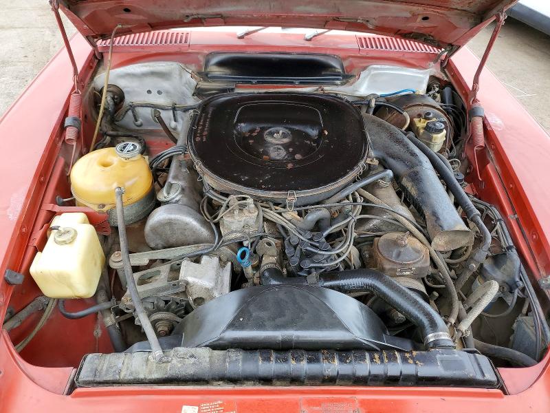 58490776 :رقم المزاد ، 10704412029842 vin ، 1976 Mercedes-benz 450 مزاد بيع