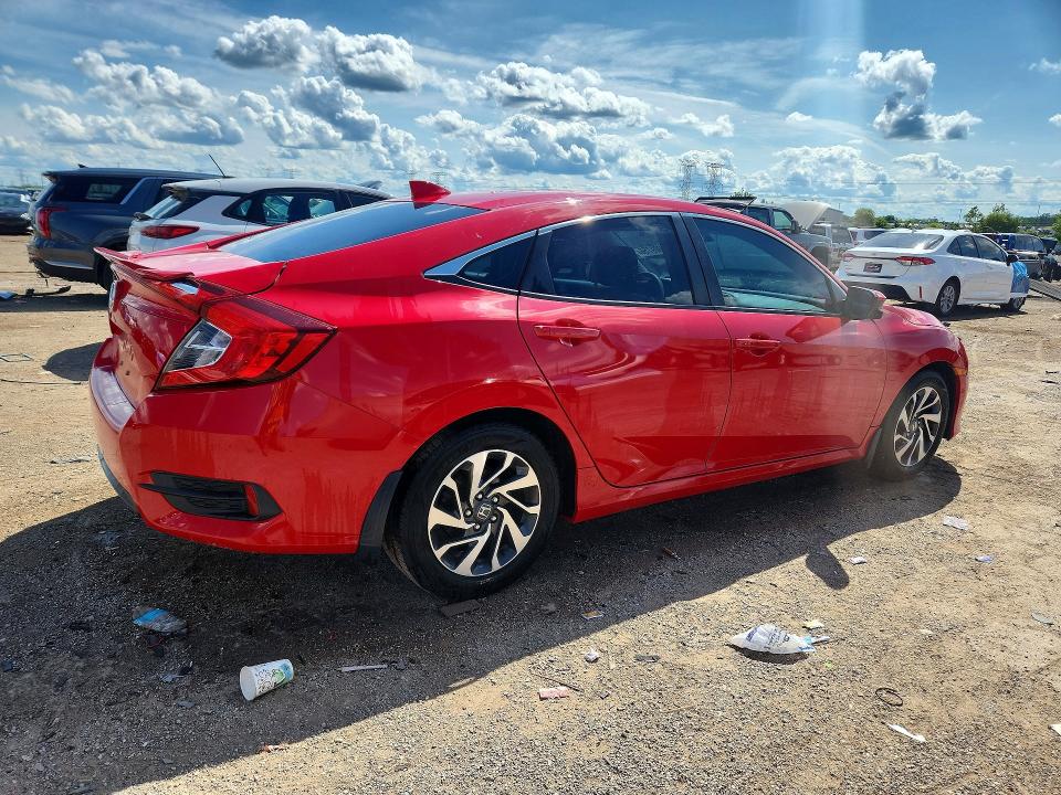 58909756 :رقم المزاد ، 2HGFC2F72HH533817 vin ، 2017 Honda Civic مزاد بيع
