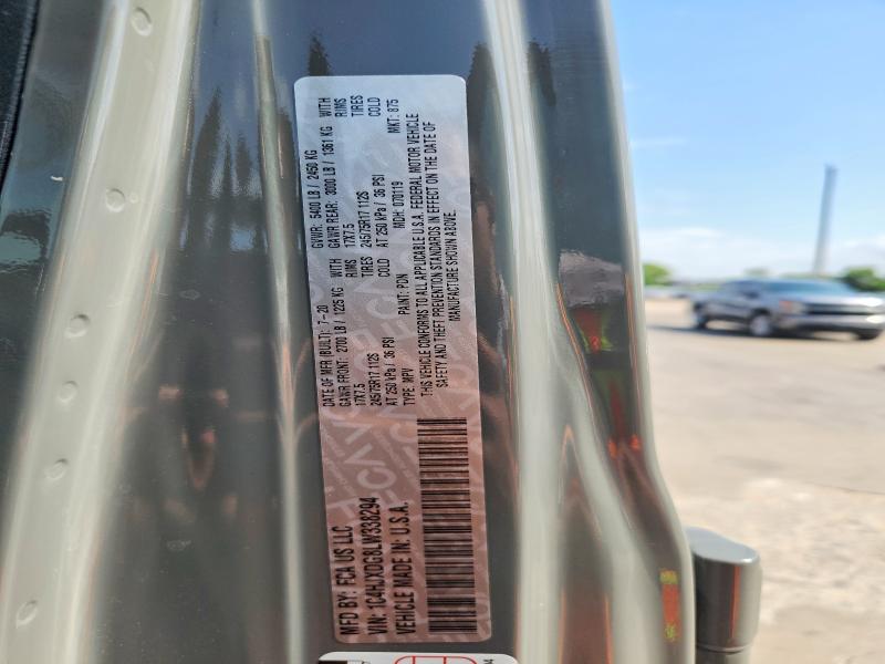 Продажа на аукционе авто 2020 Jeep Wrangler Unlimited, vin: 1C4HJXDG8LW338294, номер лота: 53171386
