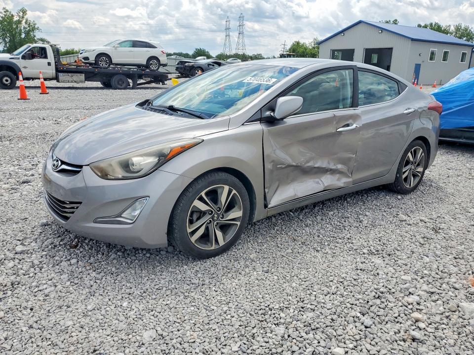 Auction sale of the 2014 Hyundai Elantra, vin: KMHDH4AE2EU156922, lot number: 57046536
