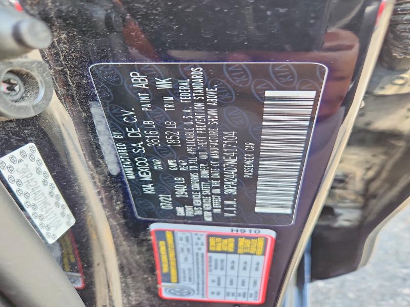 Продажа на аукционе авто 2021 Kia Rio, vin: 3KPA24AD7ME417104, номер лота: 56956976