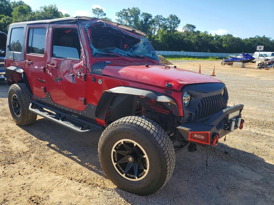 Продажа на аукционе авто 2012 Jeep Wrangler Unlimited, vin: 1C4BJWEG8CL100154, номер лота: 57126916