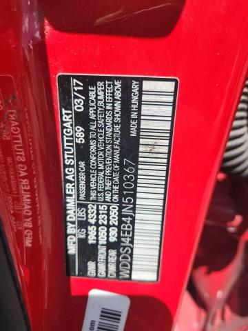 Auction sale of the 2018 Mercedes-benz Cla, vin: WDDSJ4EB4JN510367, lot number: 57828276