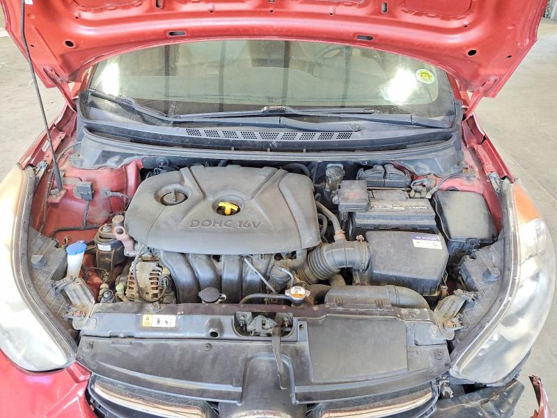 2012 Hyundai Elantra მანქანა იყიდება აუქციონზე, vin: KMHDH4AE2CU391480, აუქციონის ნომერი: 56890866