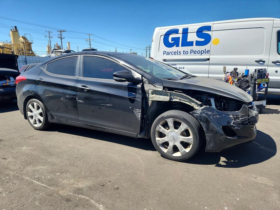 2012 Hyundai Elantra მანქანა იყიდება აუქციონზე, vin: KMHDH4AE6CU208100, აუქციონის ნომერი: 57410186
