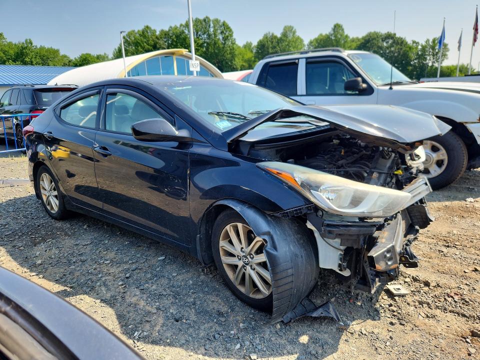 2016 Hyundai Elantra მანქანა იყიდება აუქციონზე, vin: KMHDH4AE4GU587216, აუქციონის ნომერი: 58382176