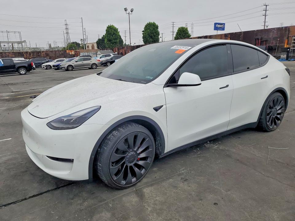 Auction sale of the 2023 Tesla Model Y, vin: 7SAYGDEFXPF917545, lot number: 55332916