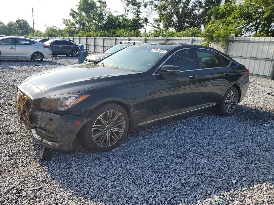 2018 Genesis G80 მანქანა იყიდება აუქციონზე, vin: KMHGN4JE4JU275412, აუქციონის ნომერი: 73344485