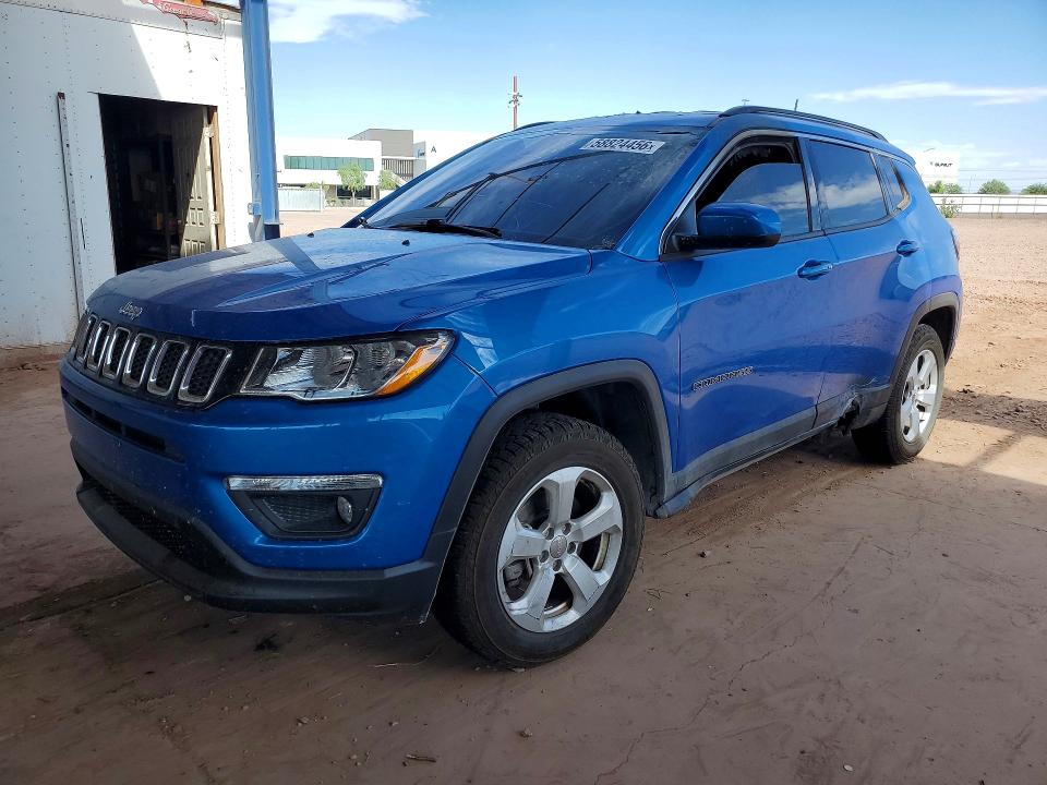 58824456 :رقم المزاد ، 3C4NJDBB0LT247910 vin ، 2020 Jeep Compass مزاد بيع
