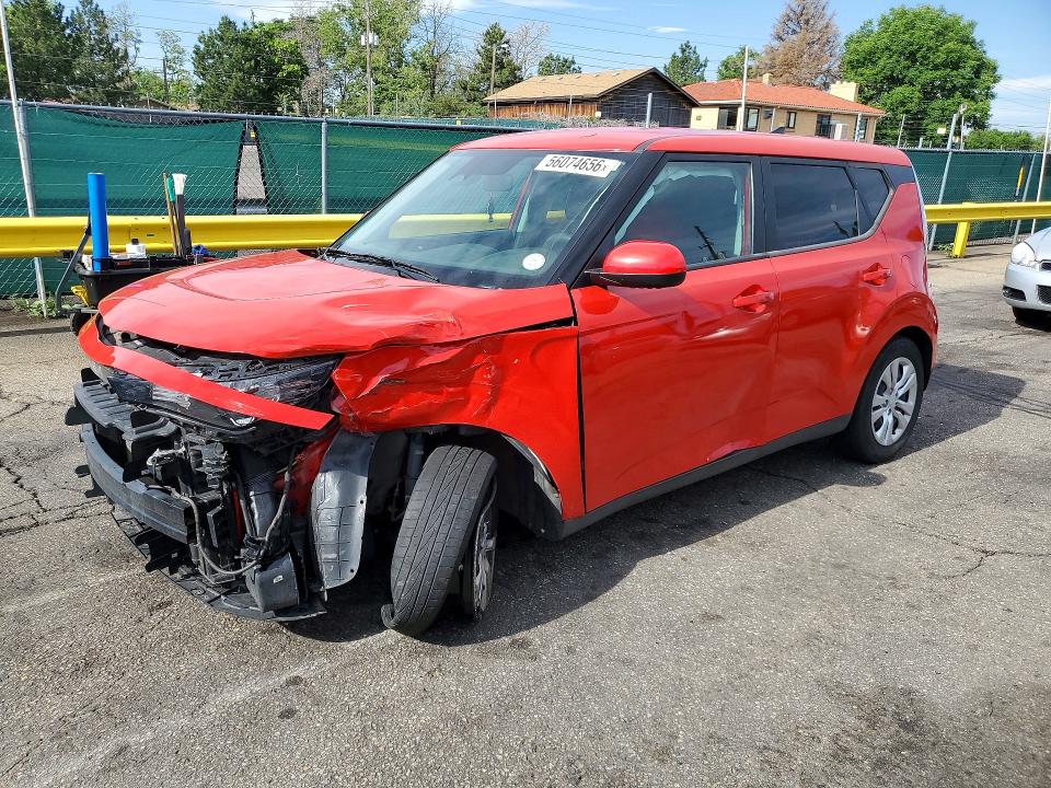 2023 Kia Soul მანქანა იყიდება აუქციონზე, vin: KNDJ23AU0P7205076, აუქციონის ნომერი: 56074656