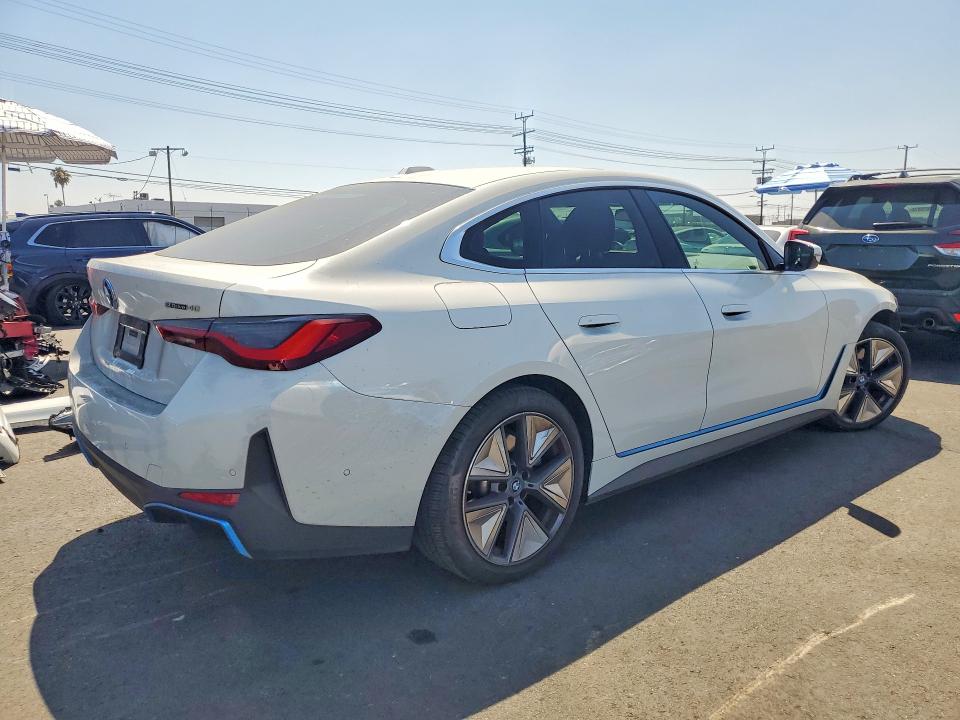 59005776 :رقم المزاد ، WBY73AW05RFR79932 vin ، 2024 Bmw I4 مزاد بيع