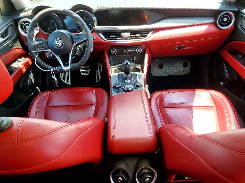 57656246 :رقم المزاد ، ZASPAKAN4K7C51350 vin ، 2019 Alfa Romeo Stelvio مزاد بيع