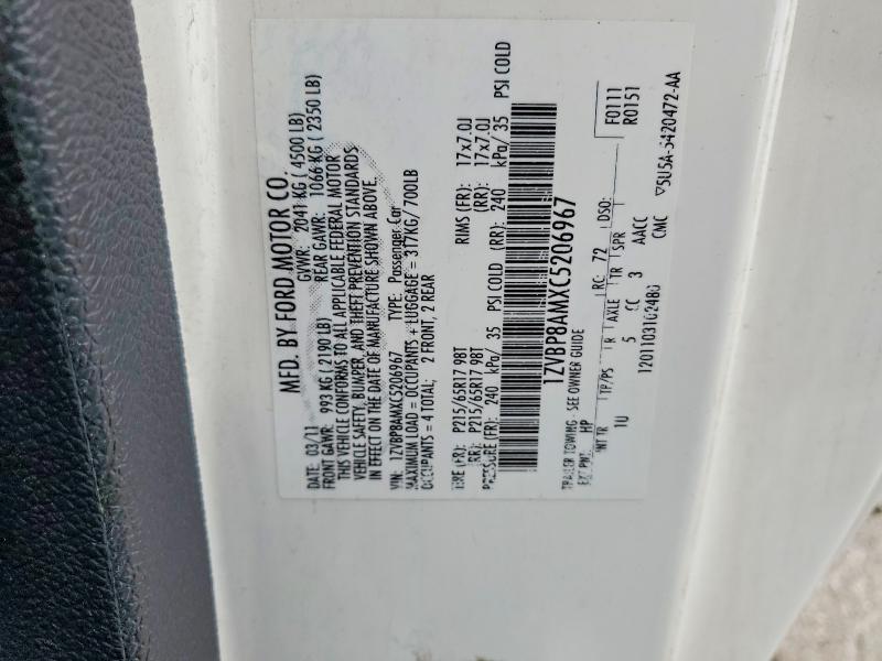Aukcja sprzedaży 2012 Ford Mustang, vin: 1ZVBP8AMXC5206967, numer aukcji: 56443456