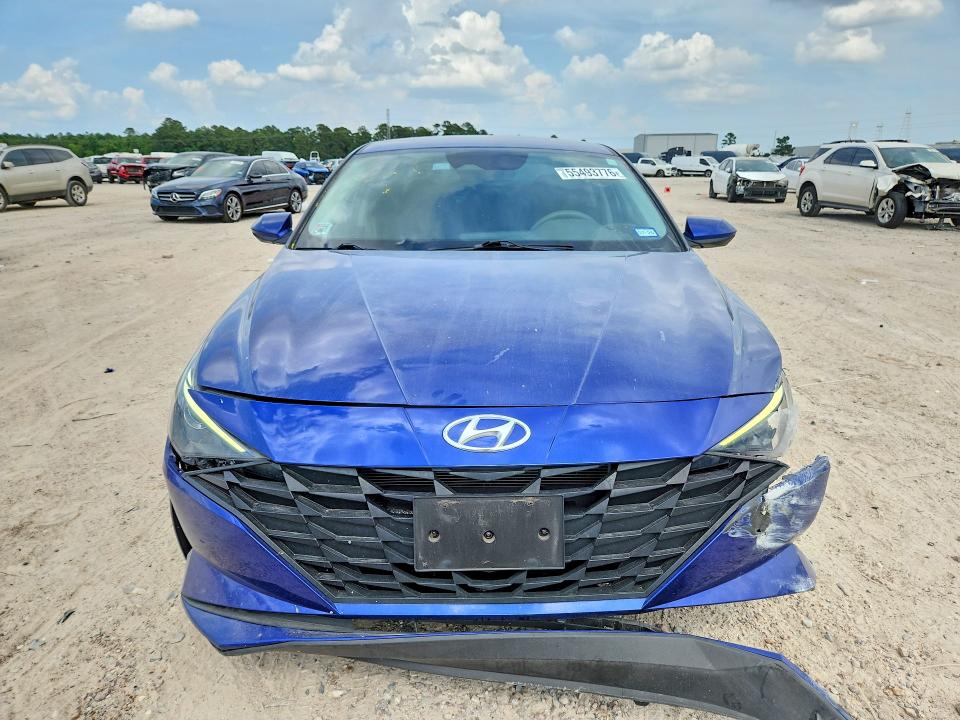 2022 Hyundai Elantra მანქანა იყიდება აუქციონზე, vin: 5NPLM4AG5NH055025, აუქციონის ნომერი: 55493776