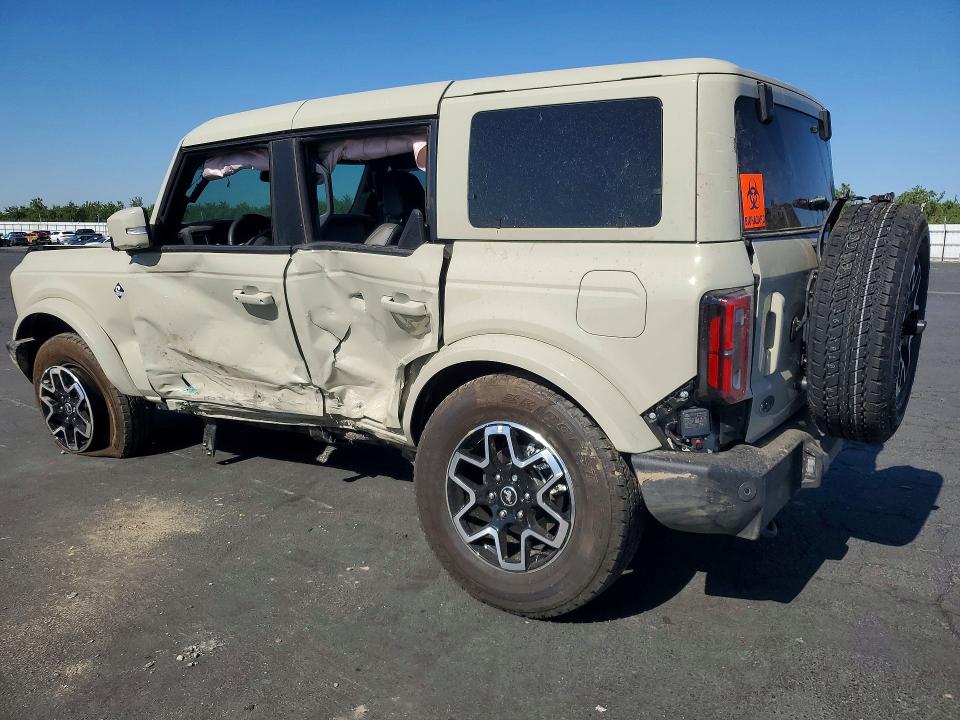2025 Ford Bronco მანქანა იყიდება აუქციონზე, vin: 1FMEE8BP2SLB49362, აუქციონის ნომერი: 55113416
