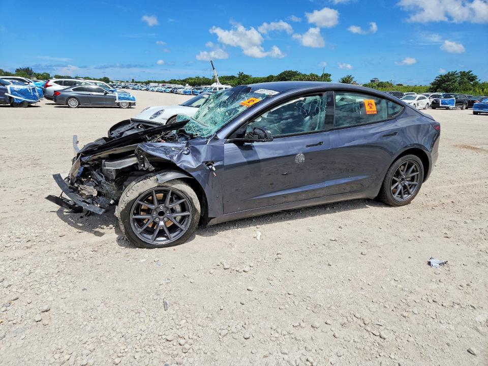 2023 Tesla Model 3 მანქანა იყიდება აუქციონზე, vin: 5YJ3E1EA6PF648783, აუქციონის ნომერი: 56571116