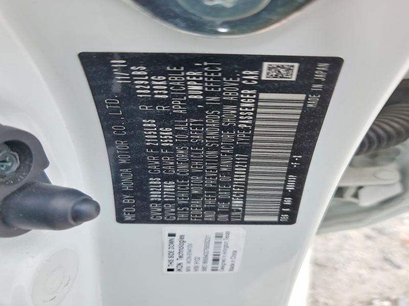 Продажа на аукционе авто 2019 Honda Civic, vin: JHMFC1F71KX002117, номер лота: 55974396