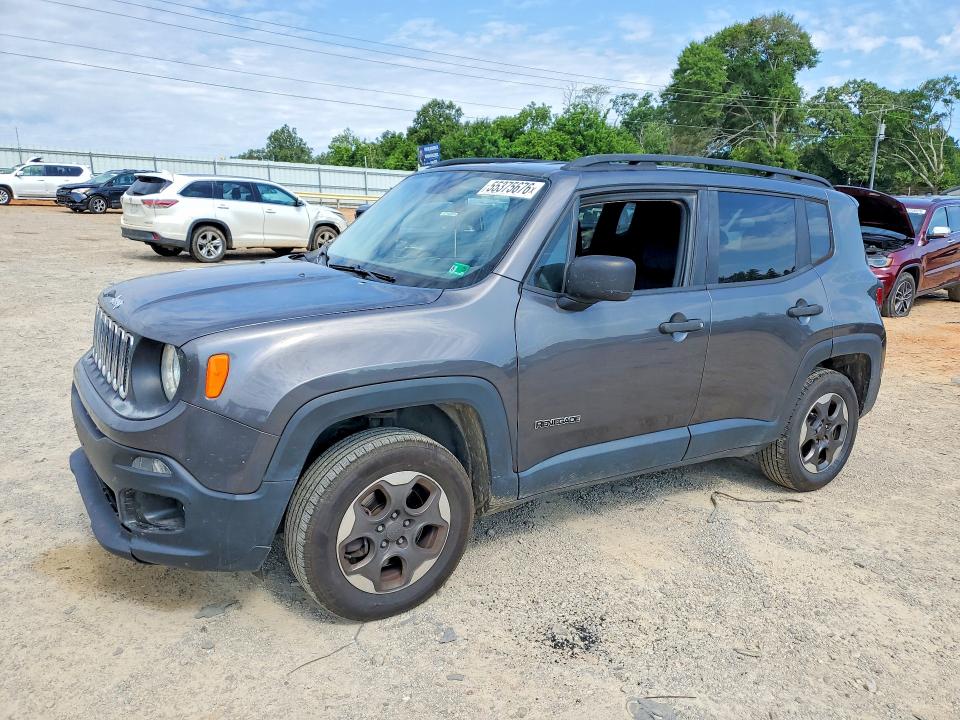 Продажа на аукционе авто 2017 Jeep Renegade, vin: ZACCJBAB6HPE67659, номер лота: 55375676