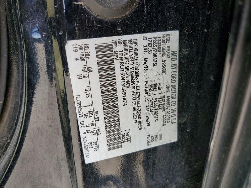 Продажа на аукционе авто 2003 Ford Expedition, vin: 1FMRU15W13LA91874, номер лота: 57311536