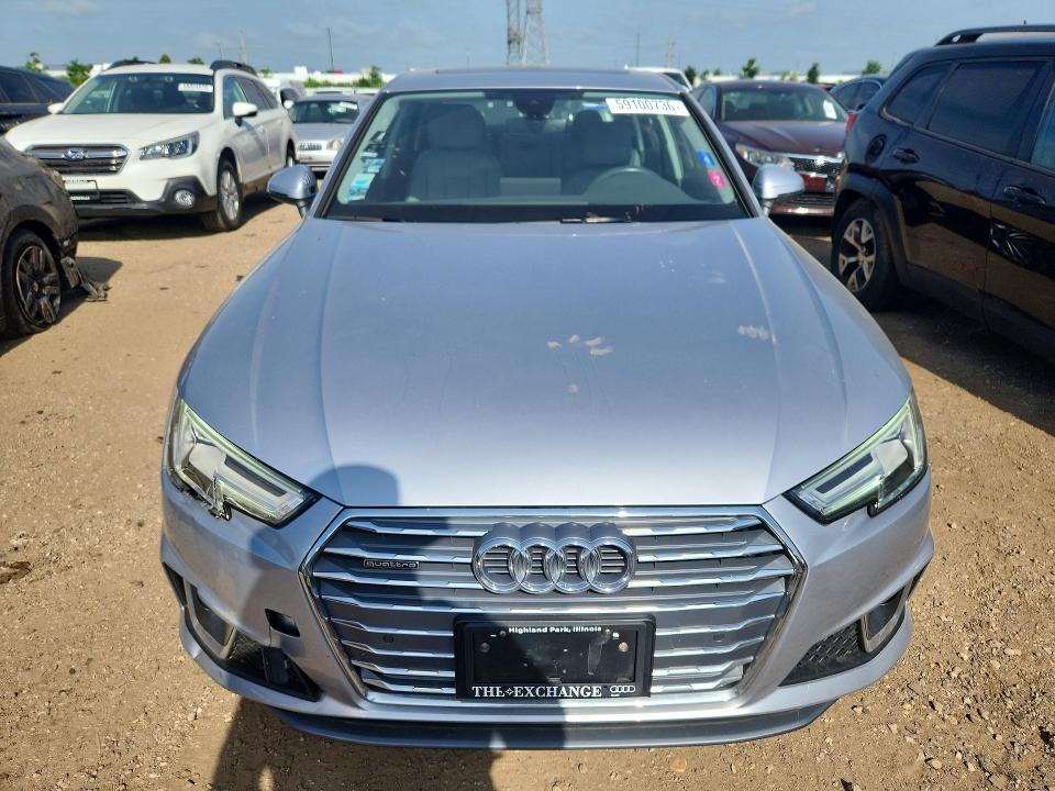 Продажа на аукционе авто 2019 Audi A4, vin: WAUENAF40KA116560, номер лота: 59100736