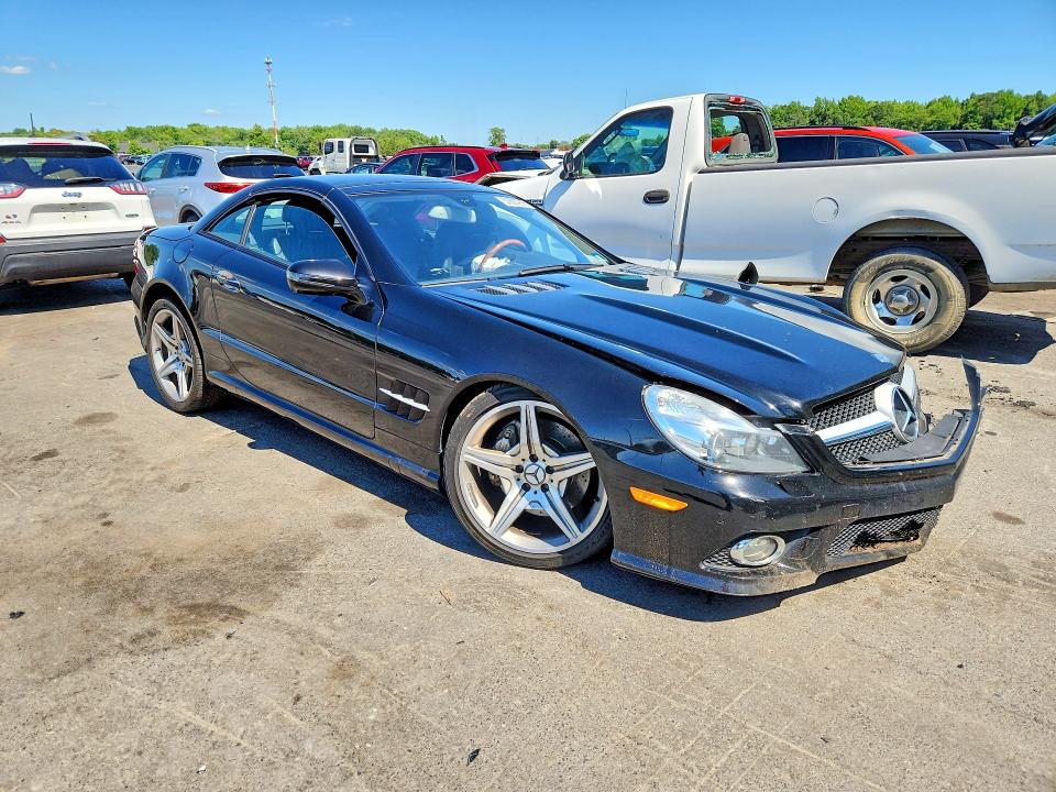 2009 Mercedes-benz Sl მანქანა იყიდება აუქციონზე, vin: WDBSK71F89F155497, აუქციონის ნომერი: 57687916