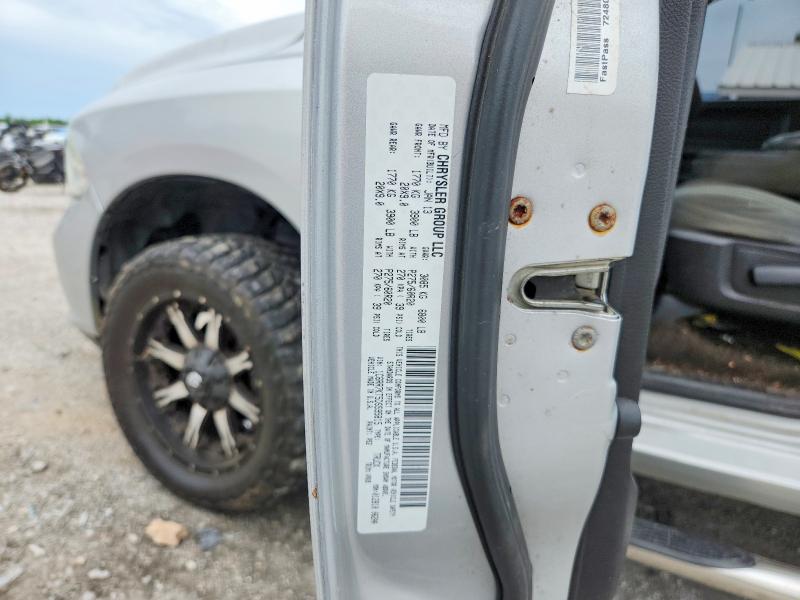 Продаж на аукціоні авто 2013 Ram 1500, vin: 1C6RR7KT5DS595815, номер лоту: 57268956