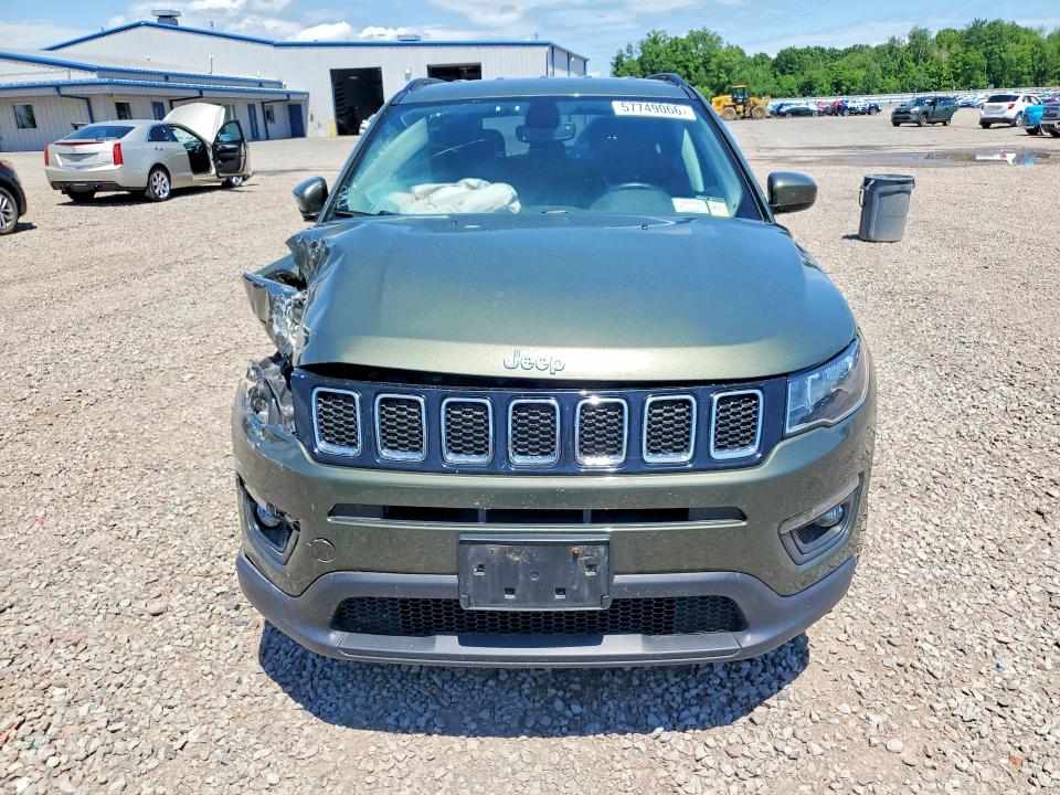 57749066 :رقم المزاد ، 3C4NJDBB6MT530281 vin ، 2021 Jeep Compass مزاد بيع