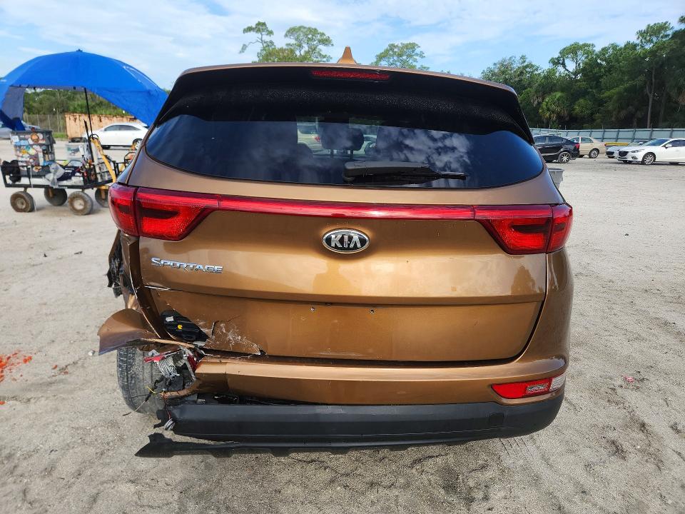 2017 Kia Sportage მანქანა იყიდება აუქციონზე, vin: KNDPMCAC0H7191175, აუქციონის ნომერი: 55708146
