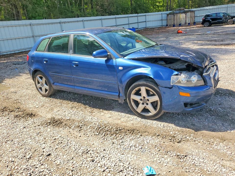 2007 Audi A3 მანქანა იყიდება აუქციონზე, vin: WAUHF78PX7A053348, აუქციონის ნომერი: 57879126