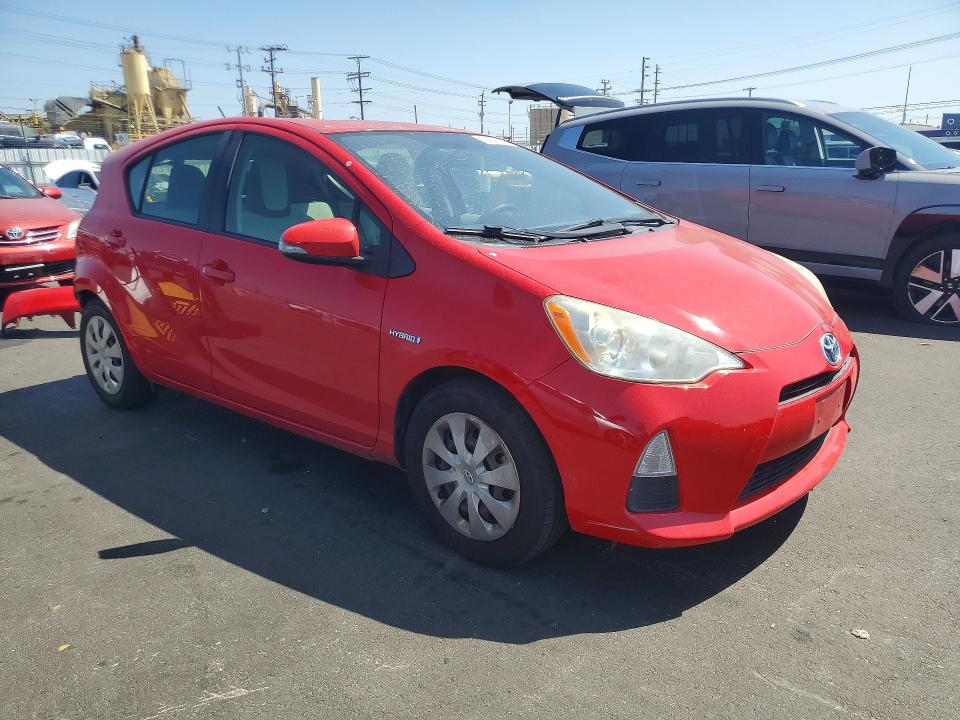 Aukcja sprzedaży 2012 Toyota Prius C, vin: JTDKDTB3XC1524289, numer aukcji: 55657496