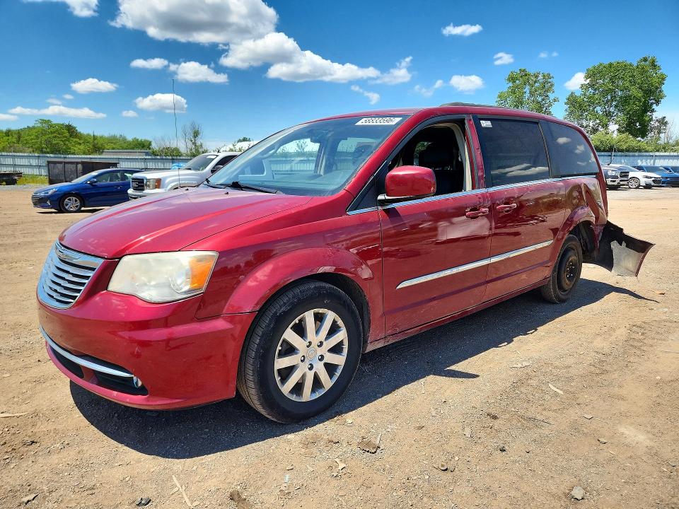 2014 Chrysler Town & Country მანქანა იყიდება აუქციონზე, vin: 2C4RC1BG8ER447414, აუქციონის ნომერი: 58833596