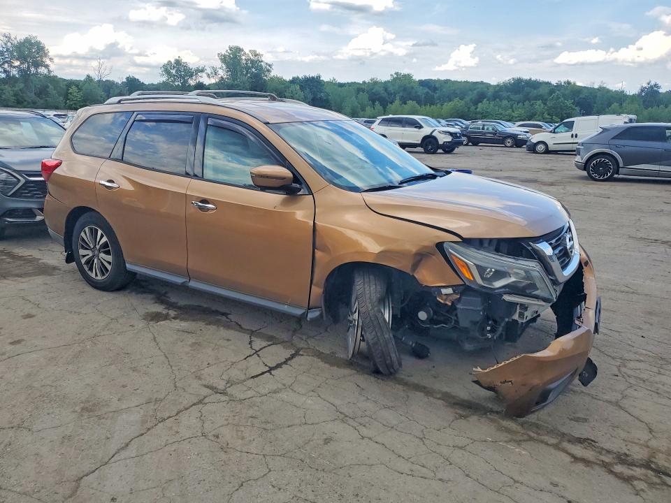 2017 Nissan Pathfinder მანქანა იყიდება აუქციონზე, vin: 5N1DR2MM0HC605979, აუქციონის ნომერი: 58555316