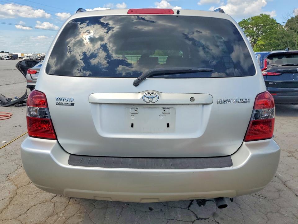 2006 Toyota Highlander მანქანა იყიდება აუქციონზე, vin: JTEGD21AX60153429, აუქციონის ნომერი: 58470356
