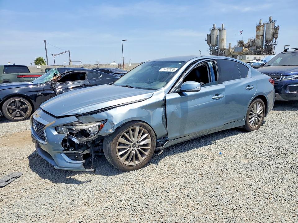 Продажа на аукционе авто 2018 Infiniti Q50, vin: JN1CV7AP2JM241347, номер лота: 55993986