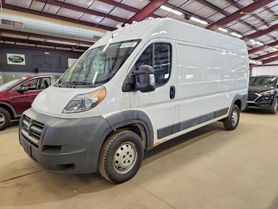 56291656 :رقم المزاد ، 3C6TRVDGXJE136983 vin ، 2018 Ram Promaster 2500 مزاد بيع