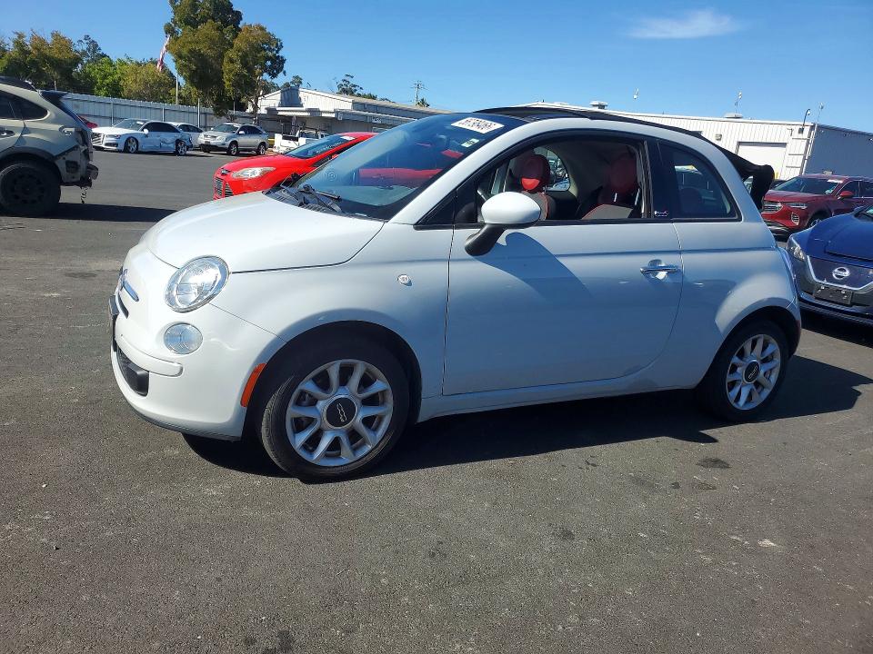 Продаж на аукціоні авто 2017 Fiat 500, vin: 3C3CFFLR9HT700210, номер лоту: 56798466
