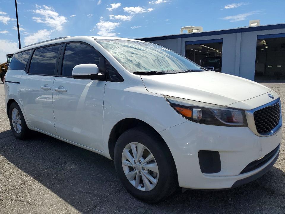 58293036 :رقم المزاد ، KNDMB5C11G6090151 vin ، 2016 Kia Sedona مزاد بيع