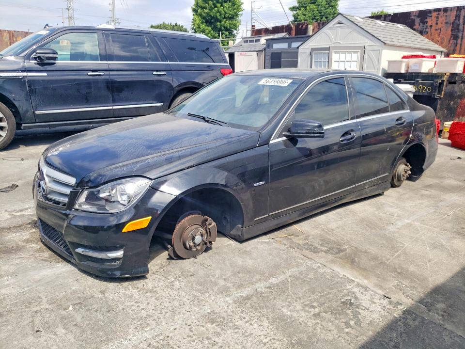 Продаж на аукціоні авто 2012 Mercedes-benz C, vin: WDDGF4HB6CR237012, номер лоту: 56459866