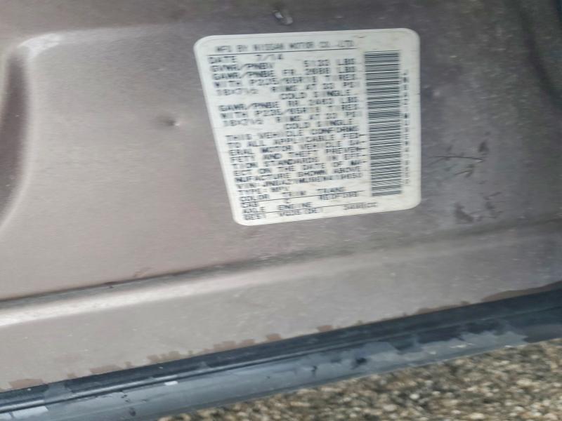 58509546 :رقم المزاد ، JN8AZ1MU9EW419650 vin ، 2014 Nissan Murano مزاد بيع