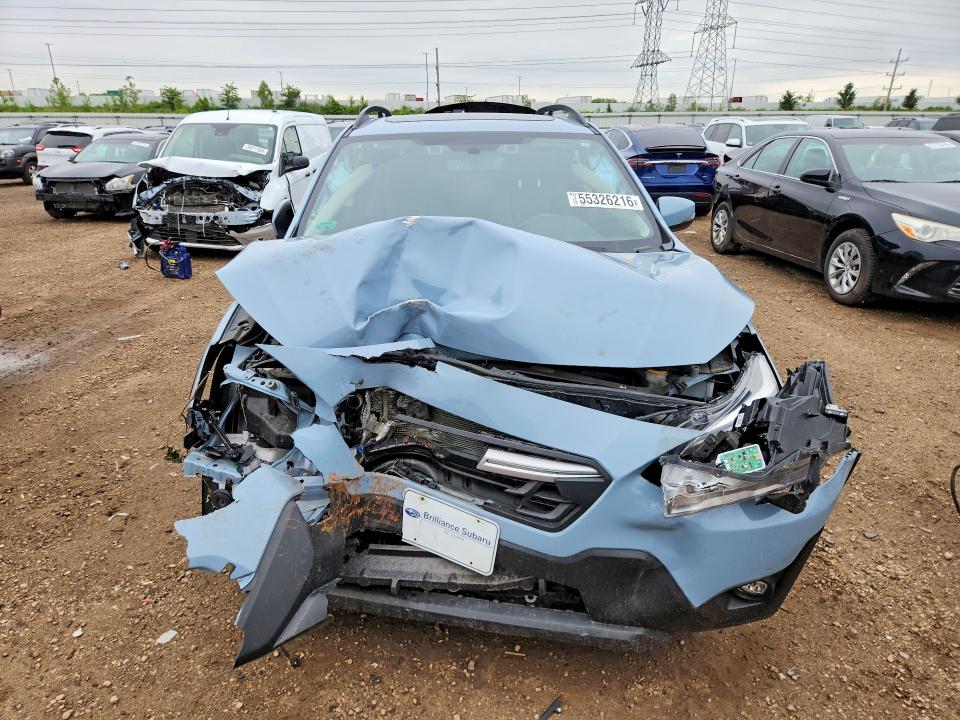 55326216 :رقم المزاد ، JF2GTHMC2NH262220 vin ، 2022 Subaru Crosstrek مزاد بيع